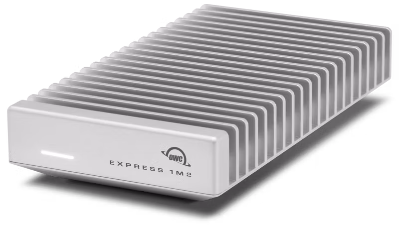 OWC Express 1M2 USB4 (80Gb/s) Bus-Powered Portable NVMe I 2TB
