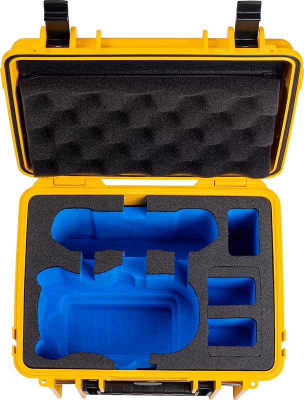 BW Outdoor Cases Type 2000 for DJI Mini 5 PRO / Yellow