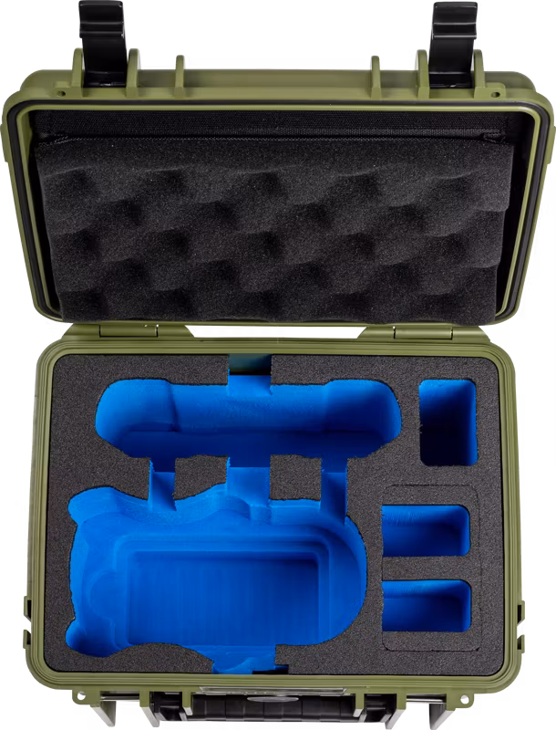 BW Outdoor Cases Type 2000 for DJI Mini 5 PRO / Bronze Green