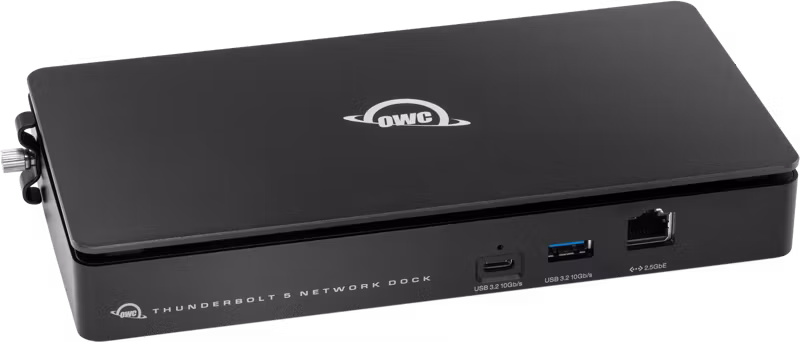 OWC Thunderbolt 5 Dual 10GbE Network Dock 11-Port Connectivity Solution