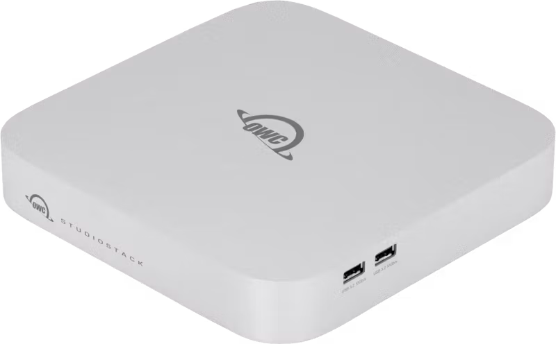 OWC StudioStack Thunderbolt 5 Stackable Storage and Connectivity Expansion Solution, only Enclosure