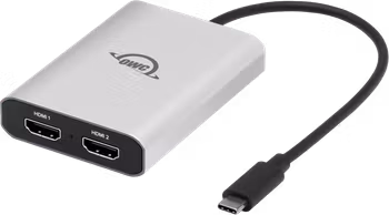 OWC USB-C Dual HDMI 4K Display Adapter with DisplayLink for Apple silicon M1, M2, M3, and M4 Macs