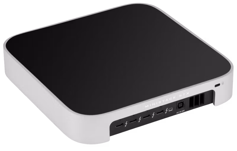 OWC miniStack STX Enclosure Kit w/Cables (silver) 0TB