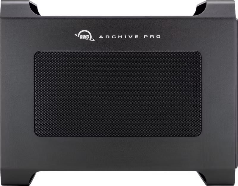 OWC Archive Pro LTO-9 Solution w/Tape & Cleaner + 4TB Staging SSD W/ Canister SW from Hedge