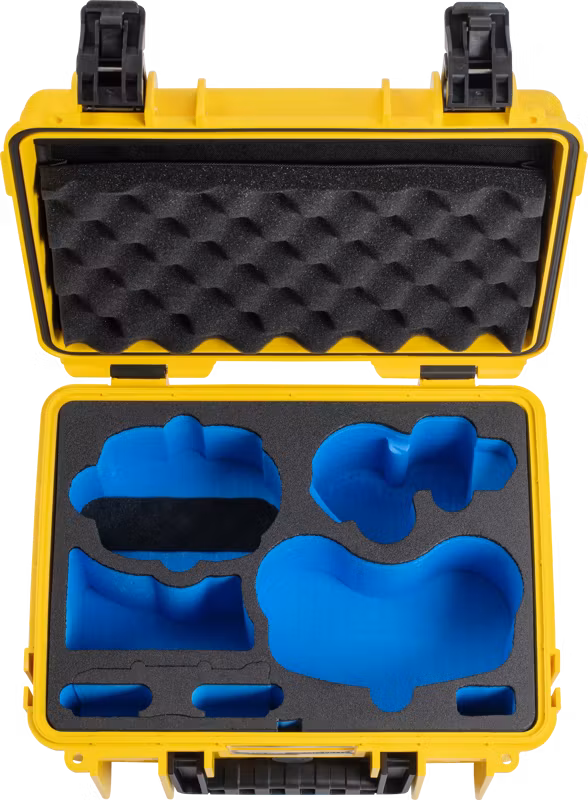 BW Outdoor Drone.case PP.117.Antigravity I Case type 3000 I Antigravity A1 I Yellow