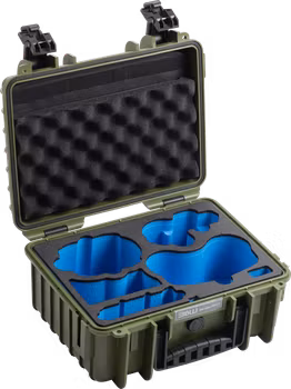 BW Outdoor Drone.case PP.117.Antigravity I Case type 3000 I Antigravity A1 I Bronze Green