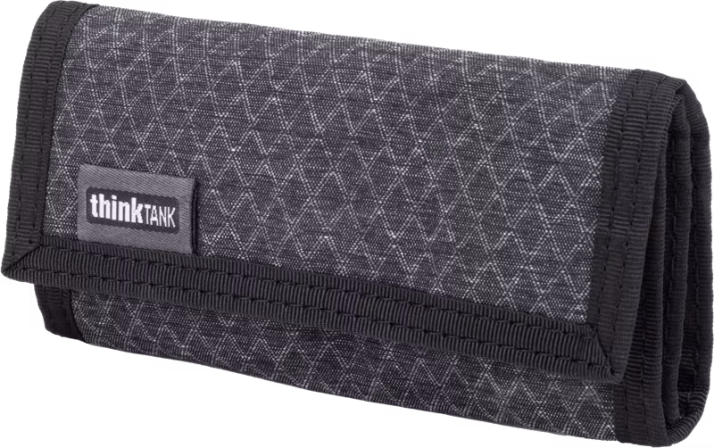Think Tank Secure Pocket Rocket (Wallet with Strap: holds 9 SD/CFexpress/Micro) Slate Black
