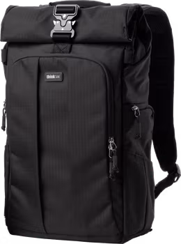 Think Tank FocusPoint 22L I Hybrid RollTop Backpack I Asphalt Black