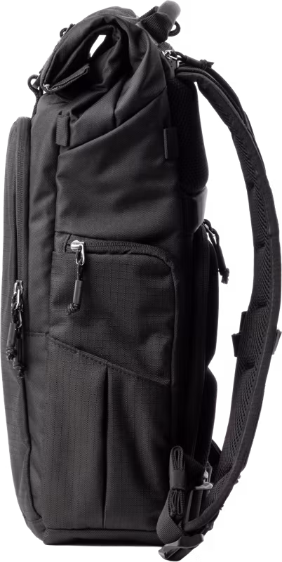 Think Tank FocusPoint 22L I Hybrid RollTop Backpack I Asphalt Black
