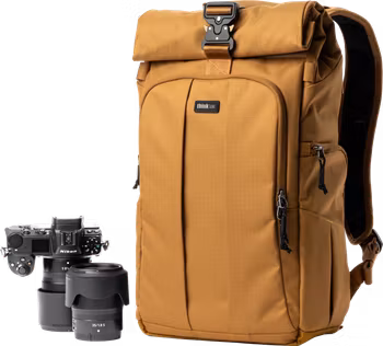 Think Tank FocusPoint 22L I Hybrid RollTop Backpack I Golden Hour