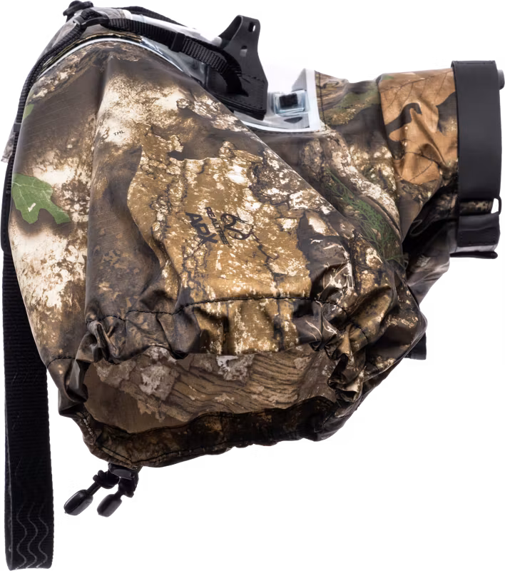 Think Tank Rain Cover I RealTree APX Camo (EYEPIECE REQUIRED) I Hydrophobia D 24-70 V3