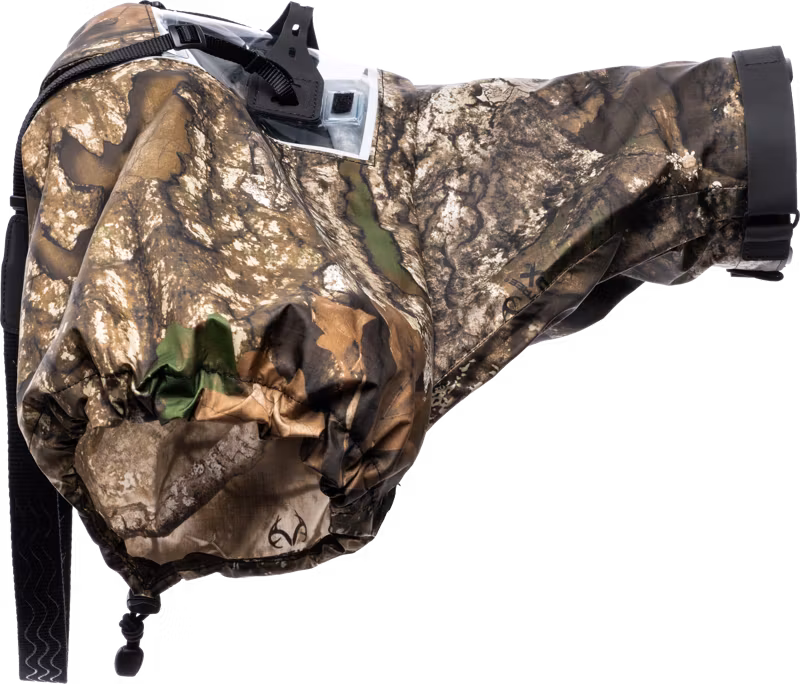 Think Tank Rain Cover I RealTree APX Camo (EYEPIECE REQUIRED) I Hydrophobia D 70-200 V3
