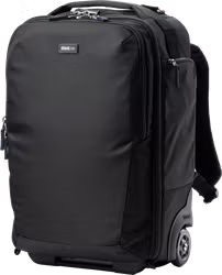 Think Tank Airport Essentials Rolling Backpack, Black