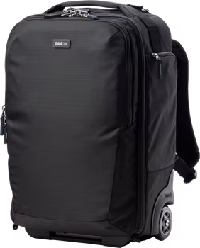 Think Tank Airport Essentials Rolling Backpack, Black