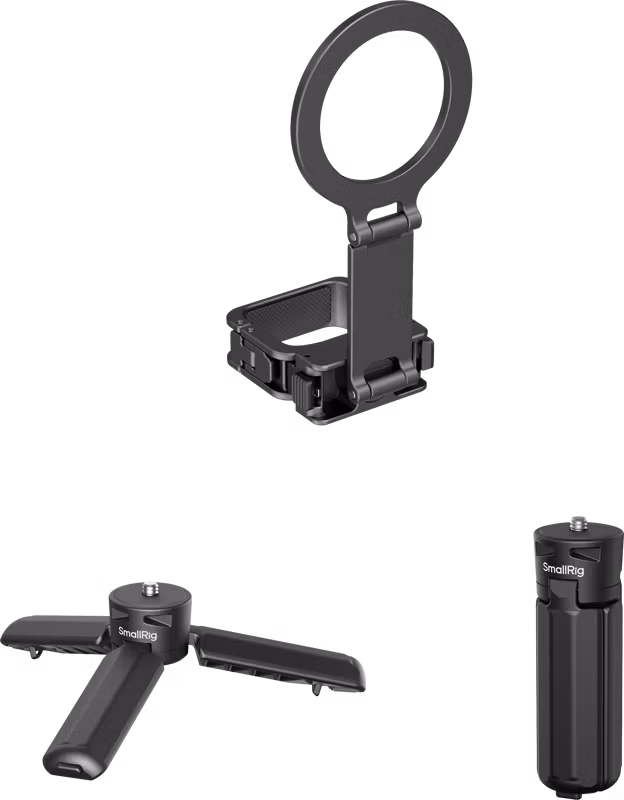 SmallRig 6864 Lightweight Vlog Cage Kit for DJI Osmo Pocket 4P / 4 / 3, Xtra Muse