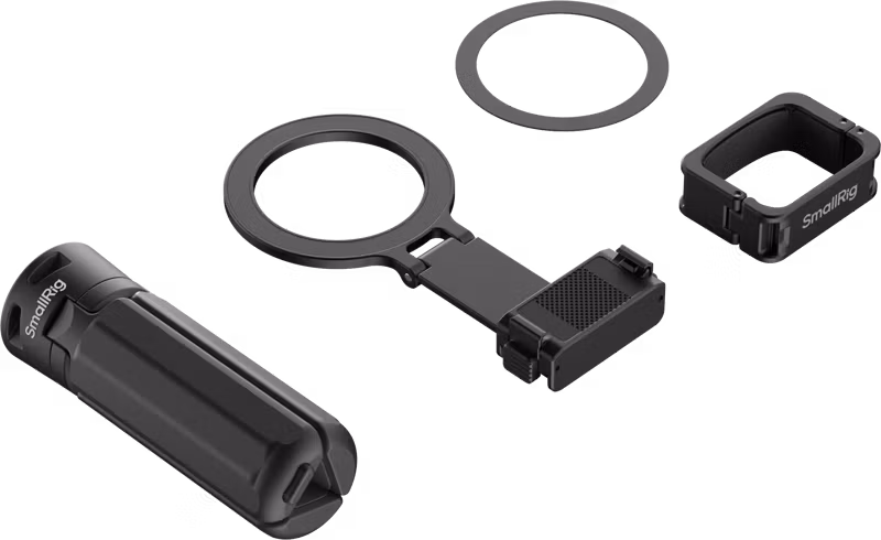 SmallRig 6864 Lightweight Vlog Cage Kit for DJI Osmo Pocket 4P / 4 / 3, Xtra Muse