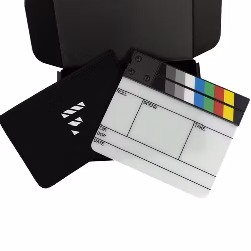 Colour Gripsticks ClapperBoard 7.5" SMALL Kit USA Version