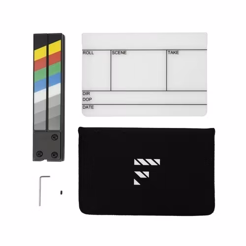 Colour Gripsticks ClapperBoard 7.5" SMALL Kit USA Version