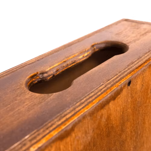 HALF sized Apple Box (handmade & stained)