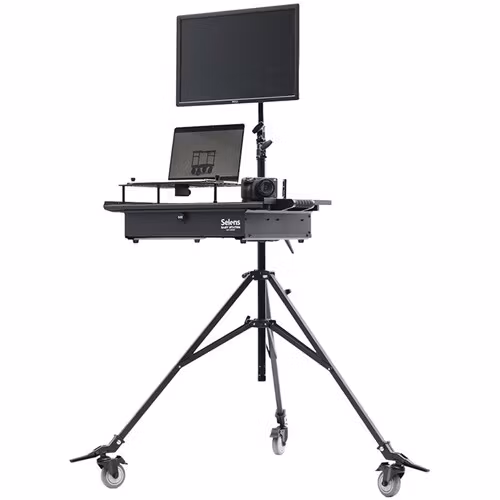 Work Platform with Locking Drawer