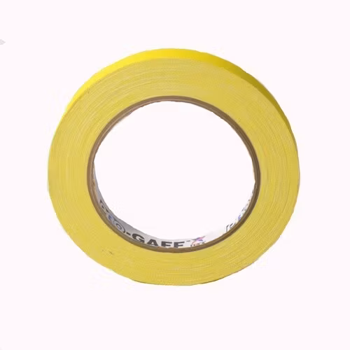 Pro Gaff 12mm x 22,8m Cloth Tape Yellow