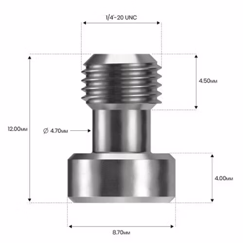 1/4"x20 Hex Screw - Camera Fixing Screw