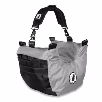 Medium Saddle Bag V4 Platinum Grey