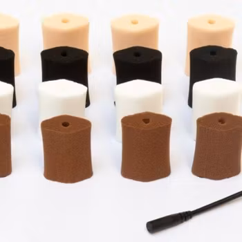 Foam-O''s small, 16 universal soft foam microphone mounts, 4 different colors