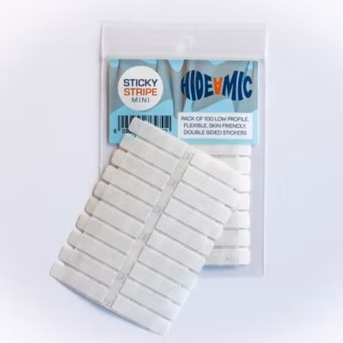 Sticky Stripe mini, 100 double sided sticky strips 7mm x 23 mm