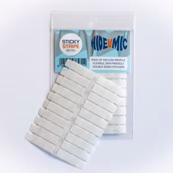 Sticky Stripe mini, 100 double sided sticky strips 7mm x 23 mm