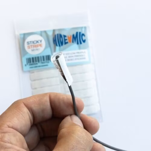 Sticky Stripe mini, 100 double sided sticky strips 7mm x 23 mm