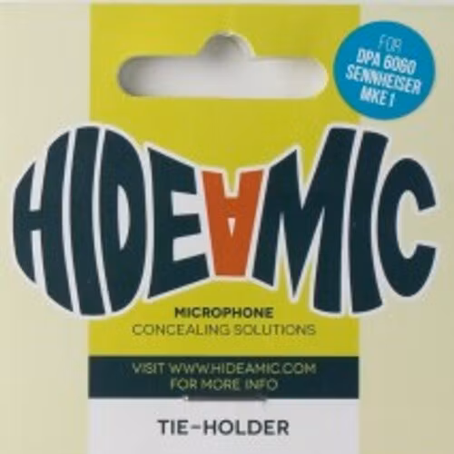 DPA6060/6061 and Sennheiser MKE1, single piece, Tie-holder, Beige