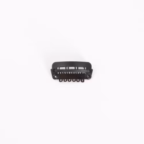 Clipz, universal hair and wig mounts, black, 3 in a set