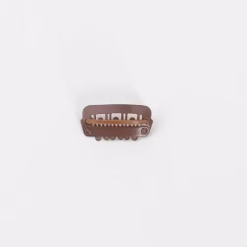 Clipz, universal hair and wig mounts, brown, 3 in a set