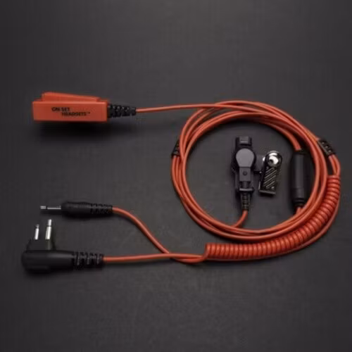 FilmPro X Surveillance Headset for Motorola 2-Pin (Red Dragon)