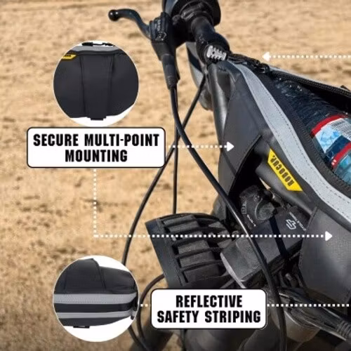 Motorcycle/ATV Handlebar Storage Bag