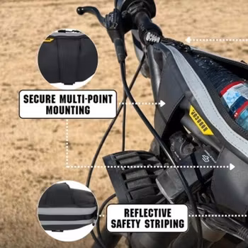 Motorcycle/ATV Handlebar Storage Bag