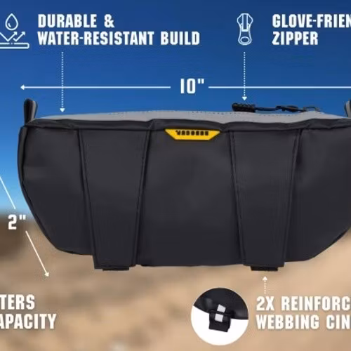 Motorcycle/ATV Handlebar Storage Bag