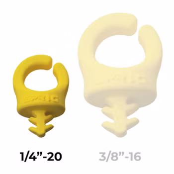 Yellow 1/4?-20, 6-Pack