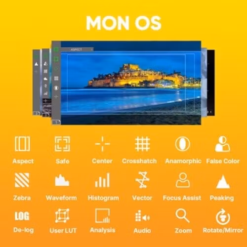 T5 - 5.5 Inch 1000 Nits On Camera Monitor
