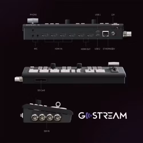 Go Stream Duet - Multiple Camera SDI and HDMI Live Streaming and Video Production Switcher