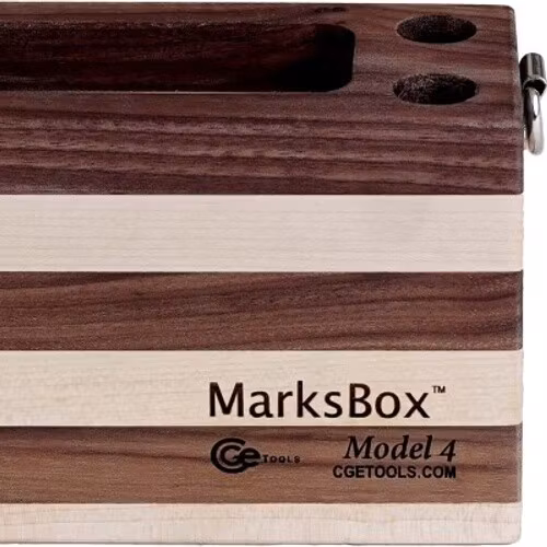 MarksBox- Model 4 Maple/Walnut Box with 4" Magnets