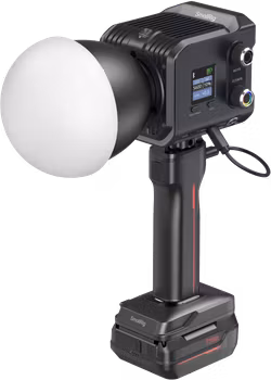 SmallRig 5383 RC 100C COB LED Video Light Kit Ink Blue / With Battery Grip Handle