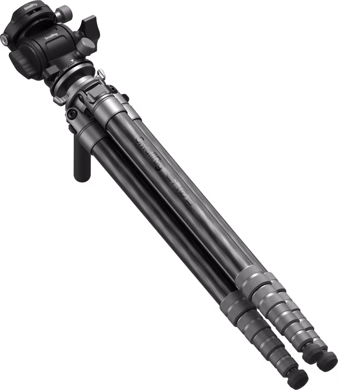 SmallRig 6599 Ultra-Light Travel Video Carbon Fiber Tripod