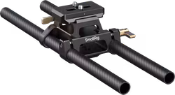 SmallRig 6761 Arca-Type Mount Plate with 15mm Dual Rod Clamp