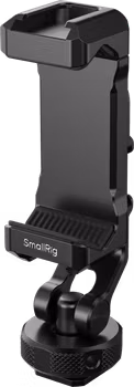 SmallRig 6661 PC-T1 Metal Phone Clamp with Triple Cold Shoe Mounts