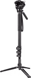 SmallRig 6623 Carbon Fiber Monopod (4 sections) with Videohead