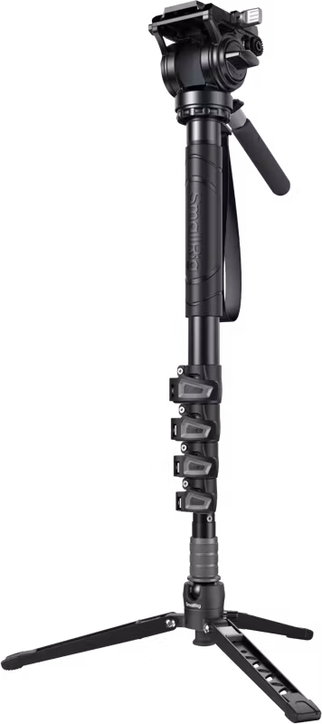 SmallRig 6624 Aluminium Monopod (5 sections) with Videohead
