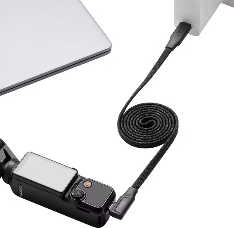 SmallRig 5611 USB-C Self-Coiling Charging Cable (100cm, 60W) – bild 2