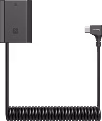 SmallRig 6539 Dummy Battery Power Cable for USB-C for Sony NP-FZ100